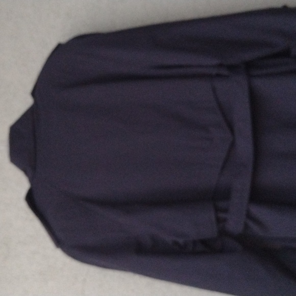Vintage S.B.II by Bitterman Navy Trenchcoat 12 - Picture 5 of 10